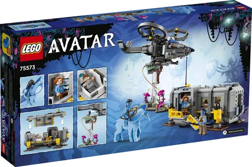 Конструктор Lego 75573 Avatar - Мобильная станция ОПР и конвертоплан Самсон в горах Аллилуйя