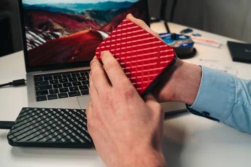 Dysk VERBATIM Store 'n' Go 1TB HDD Czerwony
