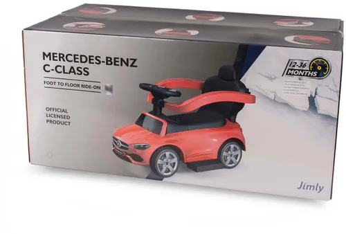 Jeździk Mercedes 4w1 chodzik, pchacz c-class 63 amg, jeździdełko dla dzieci, autko
