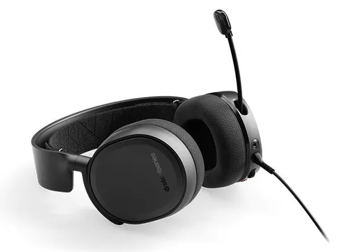 Słuchawki przewodowe z mikrofonem SteelSeries Arctis 3 2019 Nauszne Czarny