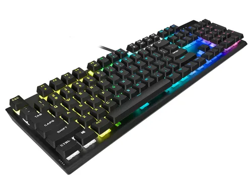 Klawiatura mechaniczna Corsair K60 RGB PRO - Cherry MX Viola