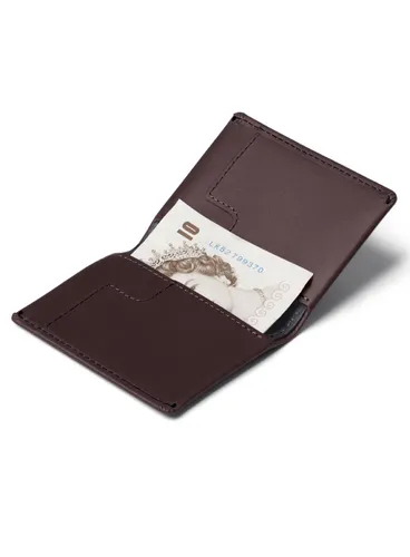 Portfel skórzany Bellroy Slim Sleeve - deep plum