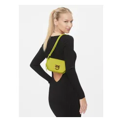 Pinko dragoste Click Exagon Baby ai Bag 23-24 PLTT 100070 A0f1 Galben S69q