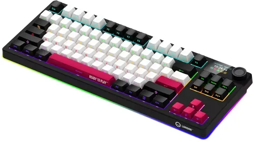 Klawiatura LORGAR KBP70TKLW Czarno-czerwony