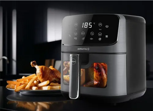 Air Fryer Frytkownica beztłuszczowa ELDOM FR45 Fritelo 4.2l z okienkiem do obserwacji postępów gotowania