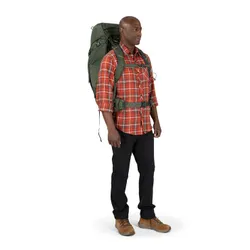Męski trekkingowy plecak Osprey Kestrel 58 L/XL - bonsai green