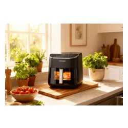 Air Fryer Frytkownica beztłuszczowa BLAUPUNKT AFD801 8 l z okienkiem do obserwacji postępów gotowania