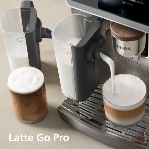 Автоматическая кофемашина Philips EP8757/12 LatteGo Pro приготовление молока горячее холодное Cold Brew