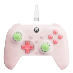 Pad 8BitDo Ultimate Mini Wired Controller do Xbox, PC Przewodowy Różowy