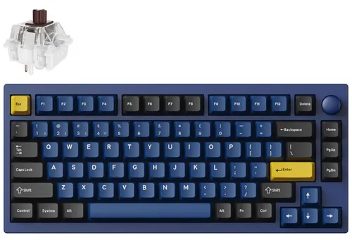 Klawiatura KEYCHRON Lemokey P1 QMK/VIA Custom Gaming