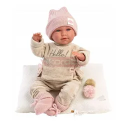 Lalka bobas płacząca Mimi z poduszką 42cm