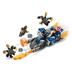 Конструктор Lego Marvel Капитан Америка: атака Outriders (76123)