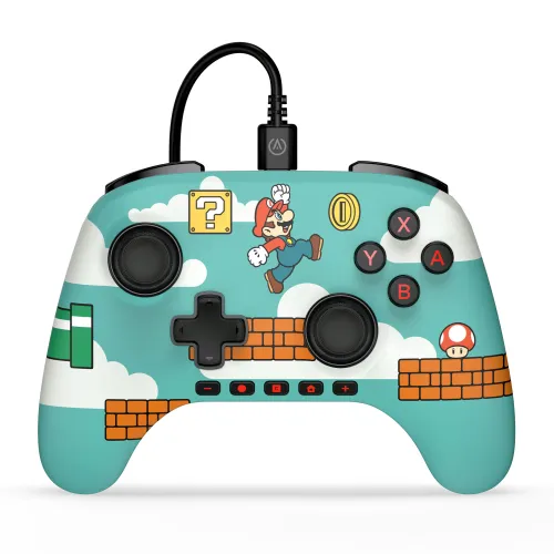 Pad PowerA Advantage Wired Controller Mario Time do Nintendo Switch 2 Przewodowy