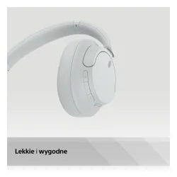 Słuchawki bezprzewodowe Sony WH-CH720N Nauszne Bluetooth 5.2 Biały