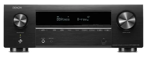 Ресивер Denon AVR-X1800H DAB 7.2-канальный Dolby Atmos DTS X Wi-Fi Bluetooth AirPlay черный