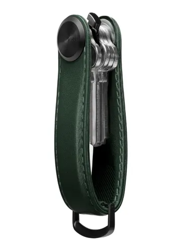 Skórzane etui organizer na klucze Orbitkey Key Organiser Pro Leather - evergreen