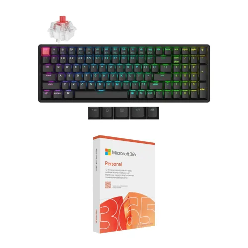 Klawiatura KEYCHRON K4X-J1 + Program MICROSOFT 365 Personal