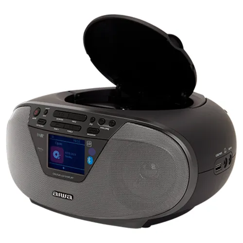 Radioodtwarzacz Aiwa Boombox BBTU-500DAB/BK Bluetooth DAB+ Czarny