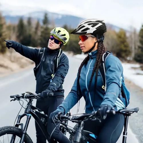 Kask rowerowy WOZINSKY HT-28VCB Czarno-biały MTB z lampką (rozmiar M)
