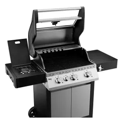 Grill gazowy KOLER Krone Compact Srebrny 15.5 kW 60 x 46 cm