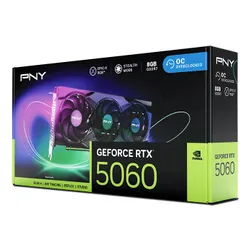 Karta graficzna PNY GeForce RTX 5060 EPIC-X RGB Overclocked Triple Fan 8GB DLSS 4