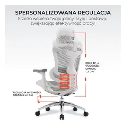 Fotel SIHOO Doro C300L Biały