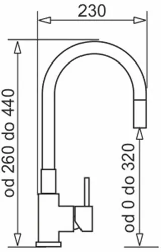 Bateria PYRAMIS Flessi 090938001 Szary