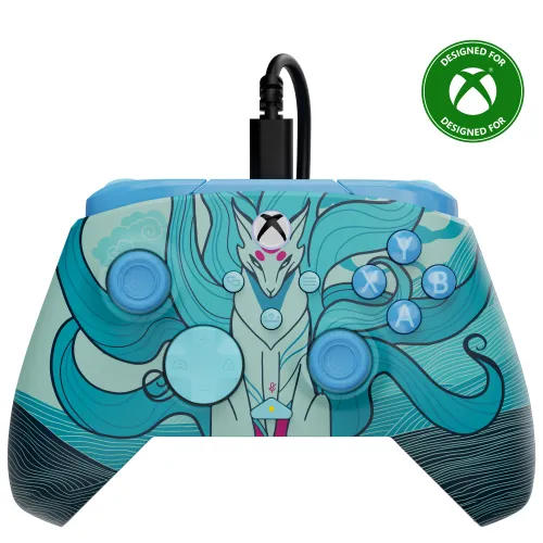 Pad Turtle Beach Rematch Advanced Blue Kitsune do Xbox Przewodowy Niebieski