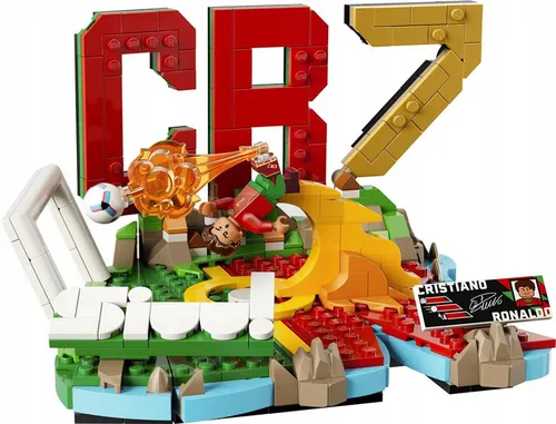 LEGO Editions 43012 Cristiano Ronaldo Piłkarski Mo, zestaw klocków