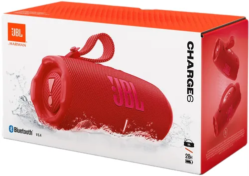 Głośnik mobilny JBL Charge 6 Czerwony