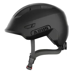 Kask rowerowy ABUS Smiley 3.0 Ace LED Velvet Czarny dla Dzieci (rozmiar M)