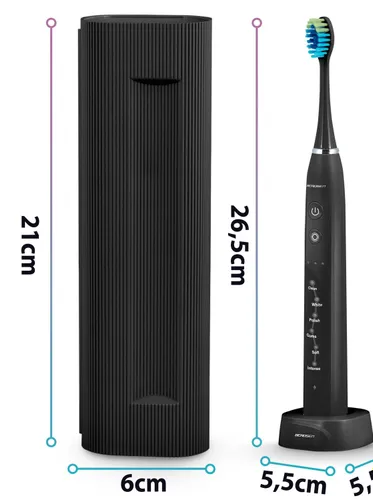 Szczoteczka soniczna BERDSEN Galaxy Duo (2 sztuki) Czarny i Biały