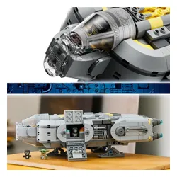 LEGO STAR WARS 75445 Mandalorian Grogu Anzellański statek, zestaw klocków