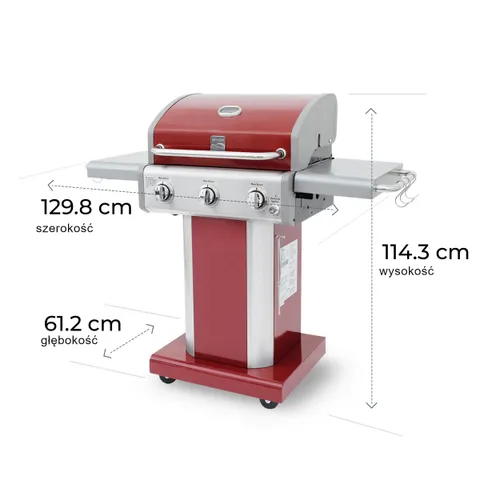 Grill gazowy KENMORE Color PG-4030400LN-RD Czerwony