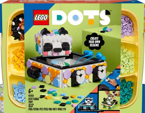 LEGO 41959 Dots Pojemnik z uroczą pandą