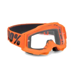 Gogle rowerowe 100% Accuri 2 50221-101-05 orange/clear
