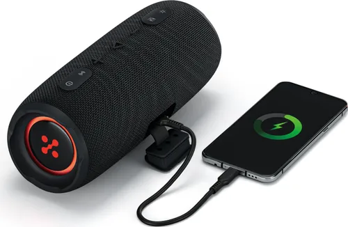 Głośnik mobilny XMUSIC BTS860 Bluetooth, Moc 40W, IP66, Akumulator 5000 mAh,  Radio FM, Czarny