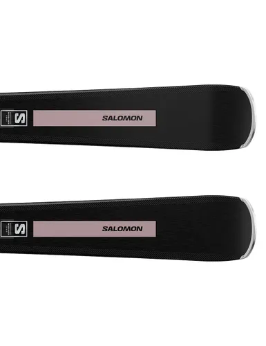 Narty slalomowe damskie SALOMON S/MAX N°8 + wiązania SALOMON M10 z GRIP WALK 2025 - Długość (cm) - 155