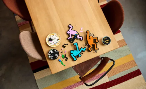 LEGO 31216 Art Keith Haring — tańczące postacie