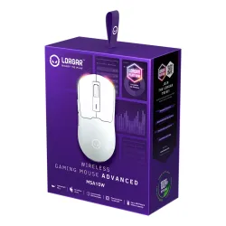 Myszka gamingowa Lorgar MSA10W RGB Biały
