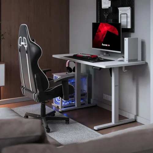 Biurko gamingowe HUZARO Hero 8.1 Biały