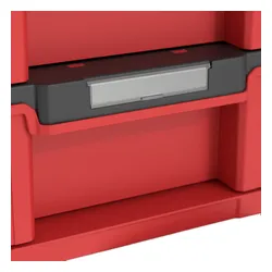 Skrzynka narzędziowa QBRICK System Prime Drawer 2 Toolbox Expert Red Ultra HD Custom