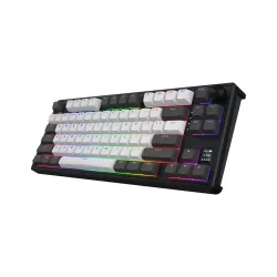 Klawiatura mechaniczna Hator Skyfall 80 Pro Wireless Aurum Vanila Czarno-Szara