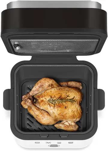 Air Fryer Frytkownica beztłuszczowa SMEG AFC01WHMEU 7l z okienkiem do obserwacji postępów gotowania