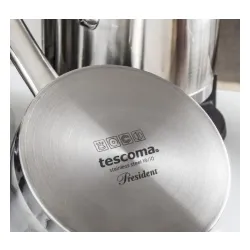 TESCOMA President niski 3 l - garnek ze stali nierdzewnej z pokrywką