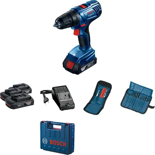 Bosch Akülü Matkap 18v 2 x 2 Ah (06019f810a)