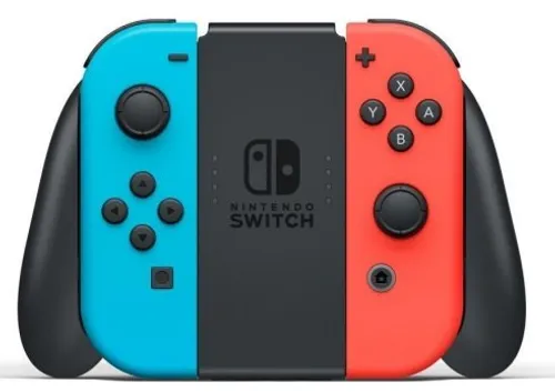 Konsola NINTENDO Switch HAC-001(-01) + Kontroler Switch Czerwono-niebieski