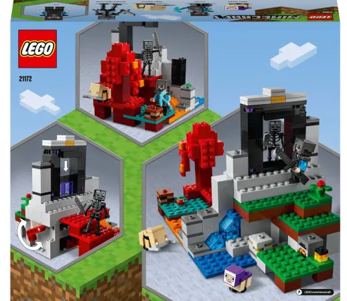 LEGO 21172 Minecraft Zniszczony portal