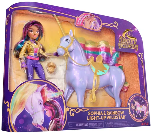 Lalka SPIN MASTER Unicorn Academy Sophia i Jednorożec 6071553