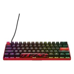 Klawiatura mechaniczna SteelSeries Apex 9 Mini FaZe Clan Limited Edition OptiPoint Czarno-czerwony